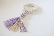 Load image into Gallery viewer, Knotty Pawz - Macrame Tug Toys for Puppies/Jouets à tirer en macramé pour chiots
