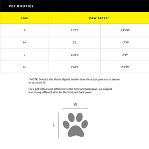 Body Glove - Paw Protector Booties/Chaussons de protection pour pattes