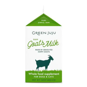 Green Juju - Raw Goat's Milk/Lait de chèvre cru