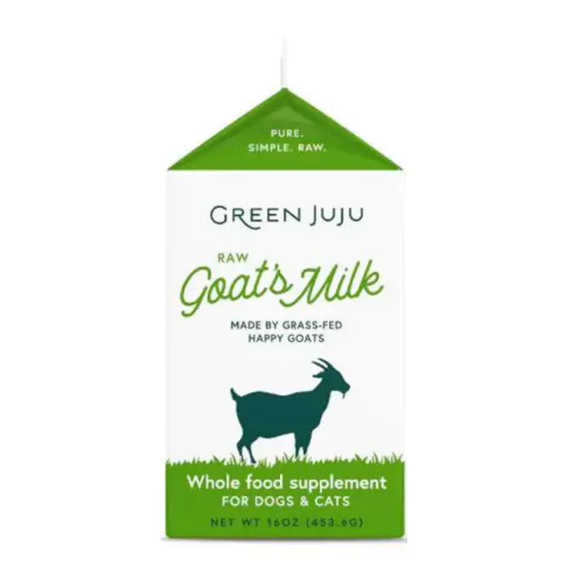 Green Juju - Raw Goat's Milk/Lait de chèvre cru