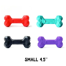 Charger l&#39;image dans la galerie, Busy Body Bone: Durable Rubber Dog Toy for Engaging Playtime
