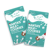 Load image into Gallery viewer, Spunky Pup - Santa&#39;s Milk + Cookies - Peanut Butter Dog Treats - (4oz)
