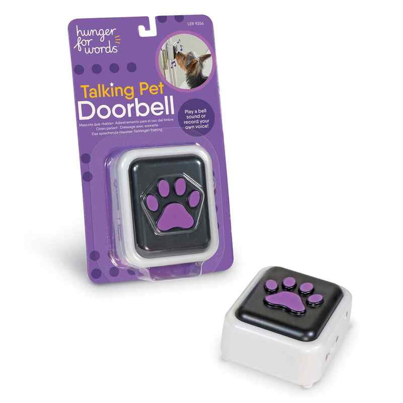 Hunger For Words™ - Talking Pet Doorbell/Sonnette