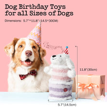 Load image into Gallery viewer, Fuzzwoof - Singing and Dancing Birthday Cake Dog Toy/Jouet pour chien gâteau d'anniversaire chantant et dansant
