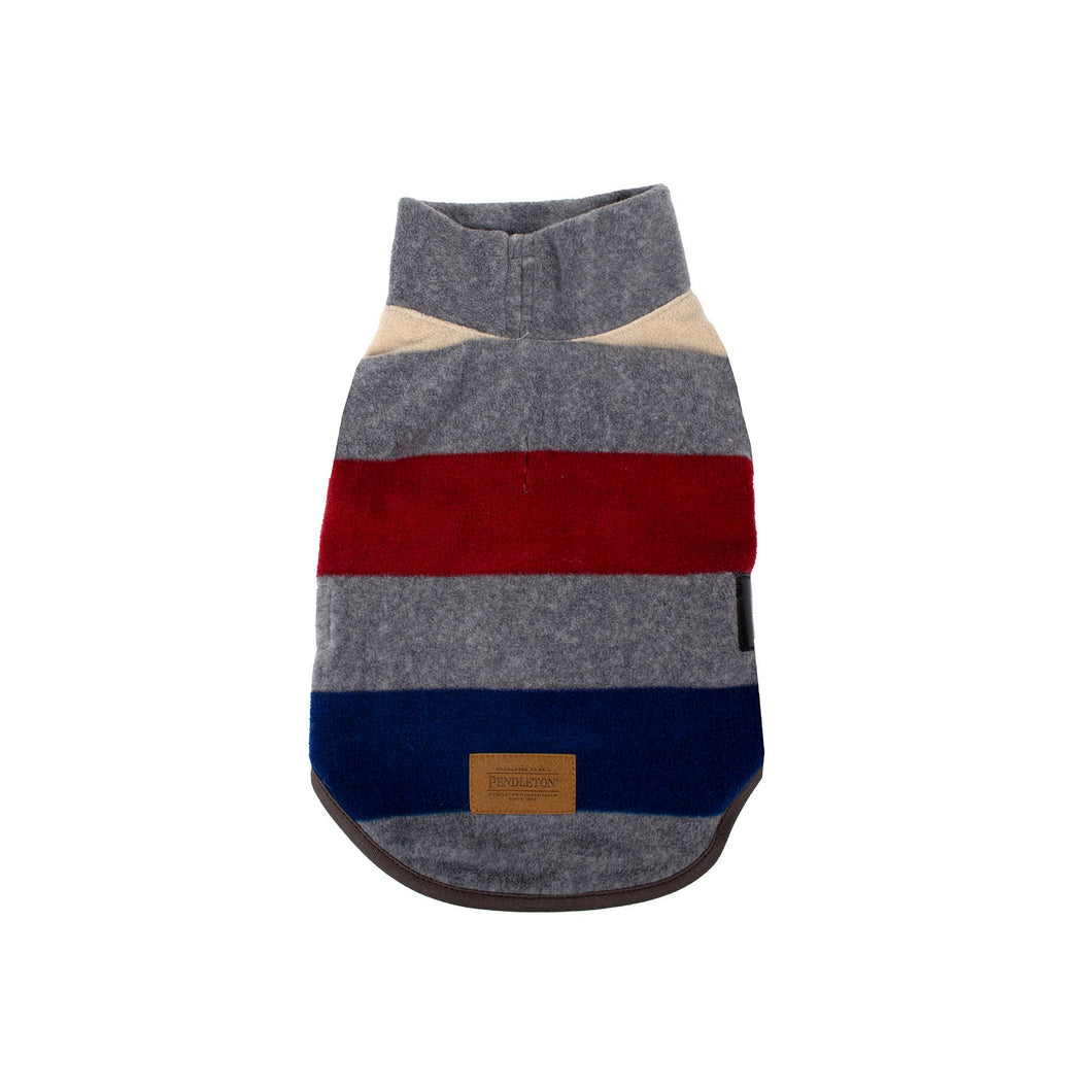Pendleton® - Cabin Stripe Fleece Dog vest/Gilet polaire pour chien Cabin Stripe