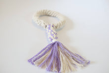 Load image into Gallery viewer, Knotty Pawz - Macrame Tug Toys for Puppies/Jouets à tirer en macramé pour chiots
