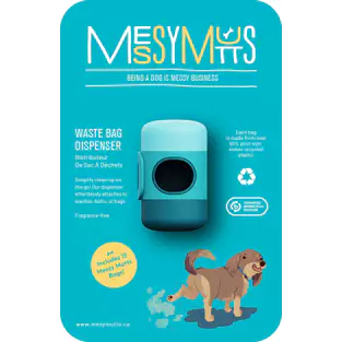 Messy Mutts™ - Silicone Waste Bag Dispenser/Distributeur de sacs poubelles en silicone