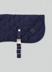 Hackett x Hugo Hudson - Navy Quilted Dog Jacket/Blouson matelassée bleu marine pour chien
