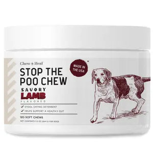 Chew+Heal™ - Stop the Poo Chew/Arrêtez de mâcher des crottes (264g)