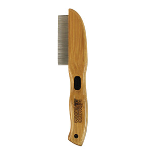 Bamboo Groom - Flea Comb with 77 Rotating Pins