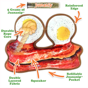 Doggijuana - Tuffer Chewer Eggs+Bacon