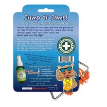 Load image into Gallery viewer, MEOWIJUANA BY SMARTERPAW® TOYS Jump &#39;n&#39; Jamb - Deep Sea Squid - Refillable Catnip Swinging Toy
