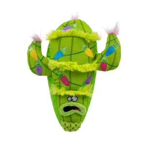 goDog Plush Holiday Cactus dog toy