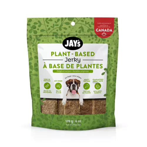 Jays Tasty Adventures Original Plant-Based Jerky Dog Treats