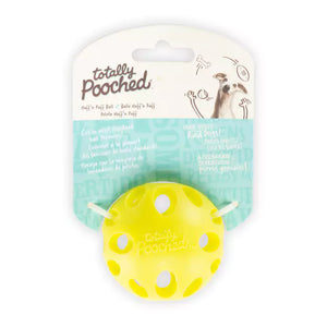 Totally Pooched Huff'n Puff - Rubber Ball/Balle en caoutchouc