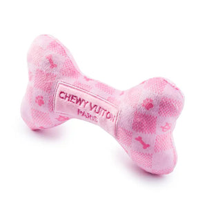 Haute Diggity Dog - Pink Checker Chewy Vuiton Bone