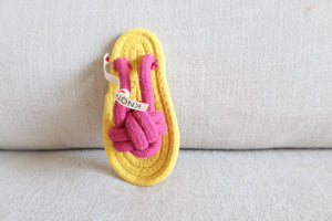 Knotty Pawz - Sustainable Slipper Rope Toys for Dogs/Jouets durables en corde pour chiens