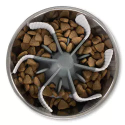 Messy Mutts Slow Feeder Bowl Insert with Suction 7.5"