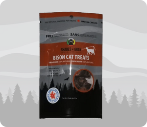 Shades of Gray - Indigenous Cat Treats/Friandises pour chats indigènes (25g)