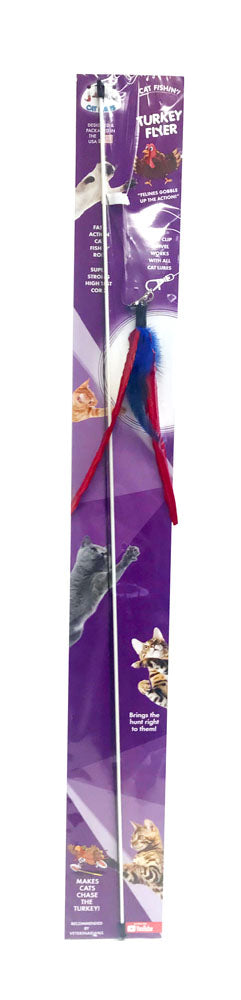 Cat Lures Turkey Flyer Full Toy (Assorted)