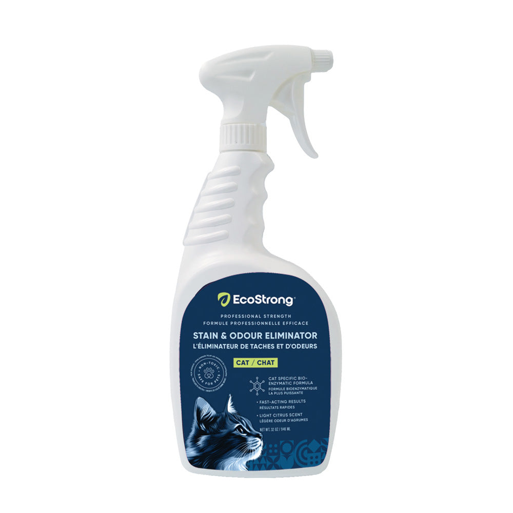 ECOSTRONG™ Cat Stain & Odor Sprayer/Pulvérisateur antitaches et anti-odeurs pour chat (32 oz)