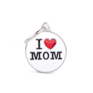 My Family Dog Tags (Charms) - I Love