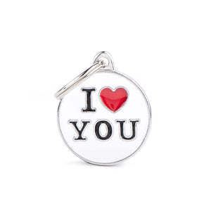 My Family Dog Tags (Charms) - I Love