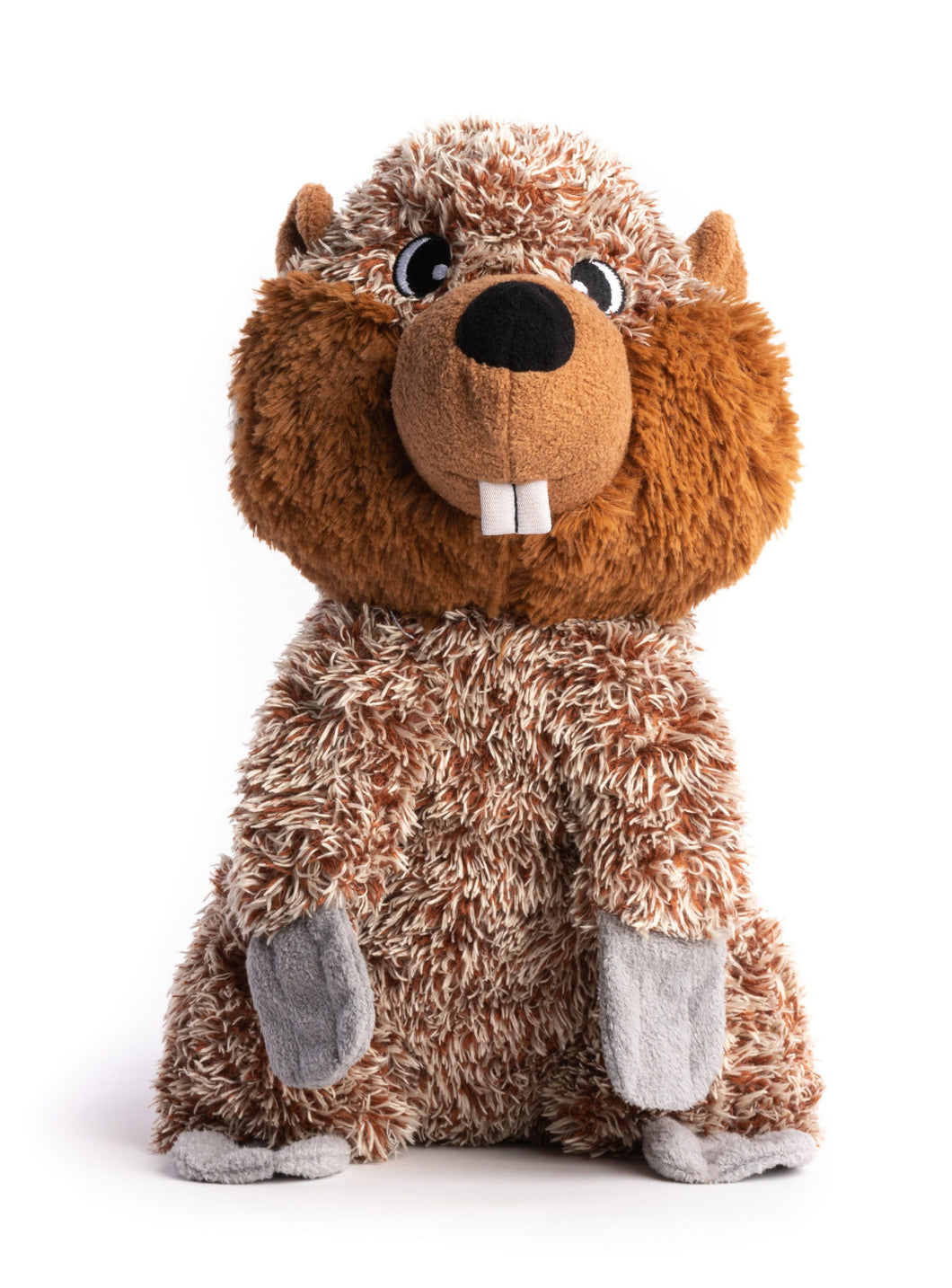 FabDog Fluffy Dog Toy - Beaver (small)