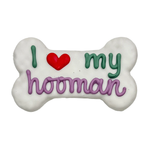 Bosco & Roxy 6" I ❤️ My Hooman Bone Shaped Dog Treat (Copy)