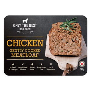 Only The Best – Gently Cooked Meatloaf for Dogs/Pain de viande cuit doucement pour chiens (750g)