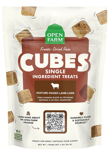 Open Farm® Freeze-Dried Raw Cubes/Cubes crus lyophilisés