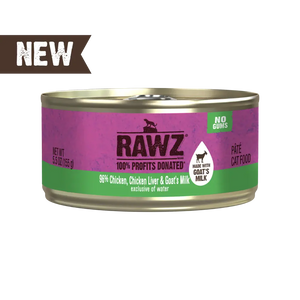 Rawz™ - Cat Food with Goat's Milk/Nourriture pour chats au lait de chèvre