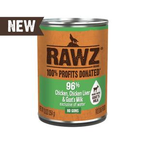 Rawz™ - 96% + Goat's Milk for Dogs/96% +  lait de chèvre pour Chien