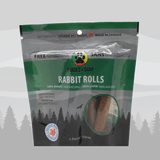 Shades of Gray Indigenous Rabbit Rolls Pet Treats 5 Pack