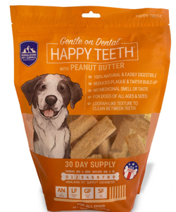 Himalayan Dog Chew Happy Teeth 30 Day Supply - Dental Dog Chews (12oz)