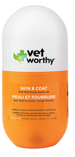 Charger l&#39;image dans la galerie, Vet Worthy® Skin &amp; Coat with Wild Alaskan Salmon Oil Skin &amp; Coat Support Soft Chew for Dogs (30ct)
