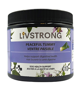 LIVSTRONG Peaceful Tummy Dog & Cat Health Support (150g)