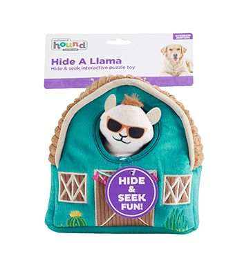 Outward Hound® Hide A Llama Plush Puzzle Dog Toy