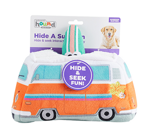 Outward Hound® Hide A Surf Van Plush Puzzle Dog Toy