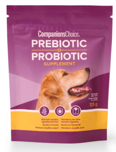 Companions Choice - PreBiotic + ProBiotic Supplement 125g