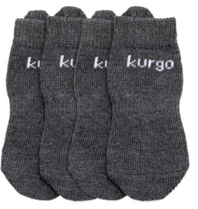 Kurgo Blaze Dog Socks Grey Set Of 4