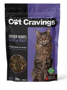Cat Cravings Chicken Hearts 35g