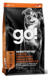 Go Sensitivities Limited Ingredient Grain Free Venison Dog