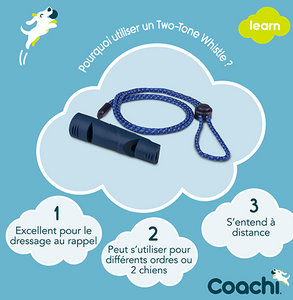 Coachi™ - Two-Tone Whistle/Siflet Deux-Tonalité