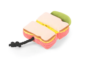 P.L.A.Y by EarthRated - Smoke Meat Sandwich Dog Toy