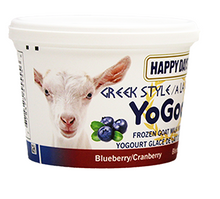 Charger l&#39;image dans la galerie, HAPPY DAYS YoGoat - Greek Style Frozen Goat Milk Yogurt/Yaourt glacé au lait de chèvre à la grecque (475g)
