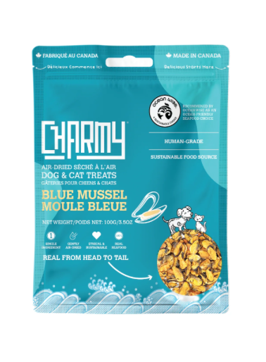 Charmy® - Blue Mussel/Moule Bleue (100g)