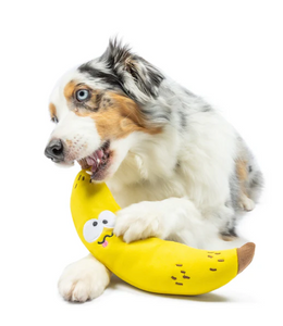 Huxley & Kent™ - Bruiser Banana plush Dog Toy/jouet en peluche pour chien