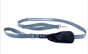 Smoochy Poochy 1'x6ft - Reflective Hands Free Leash/Laisse mains libres réfléchissante