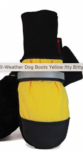 Muttluks® All-Weather Dog Boots Yellow Itty Bitty